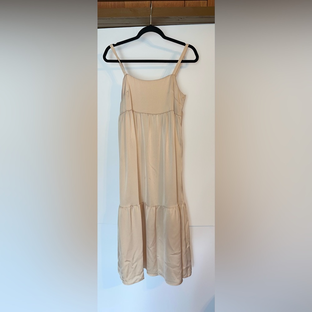 Tan Dress